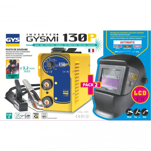 GYSMI 130P + LCD helma