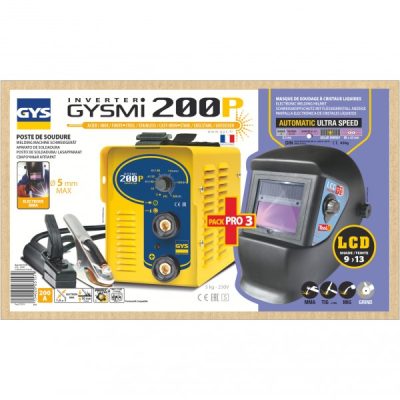 GYSMI 200P + LCD helma