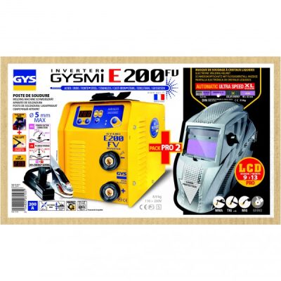 GYSMI E200 FV + helma LCD HERMES 9/13