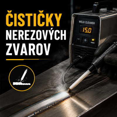 Čističky nerezových zvarov