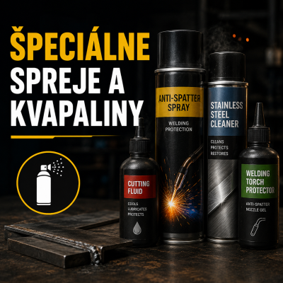 Špeciálne spreje a kvapaliny