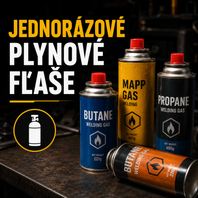JEDNORÁZOVÉ PLYNOVÉ FĽAŠE