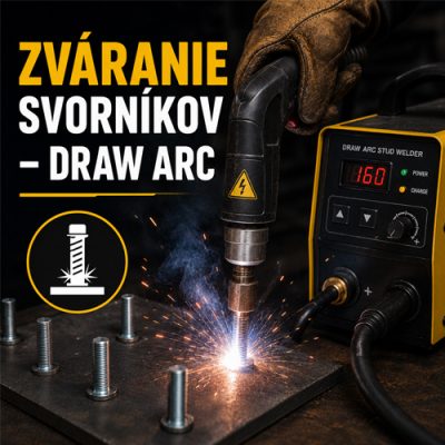 Zváranie svorníkov- DRAW ARC