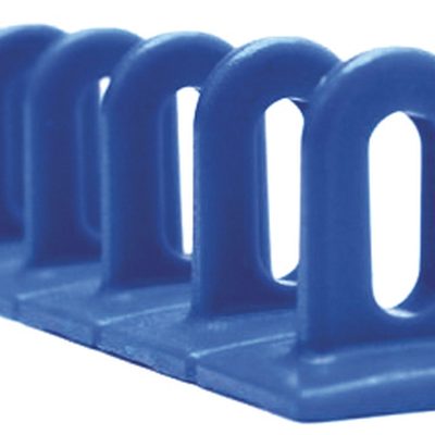Súprava 3 modrých plochých plastových vyťahovacích adaptérov (6x36x156mm)
