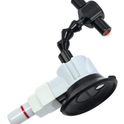 Lampa s rovnými kontrolnými líniami a držiakom s prísavkou