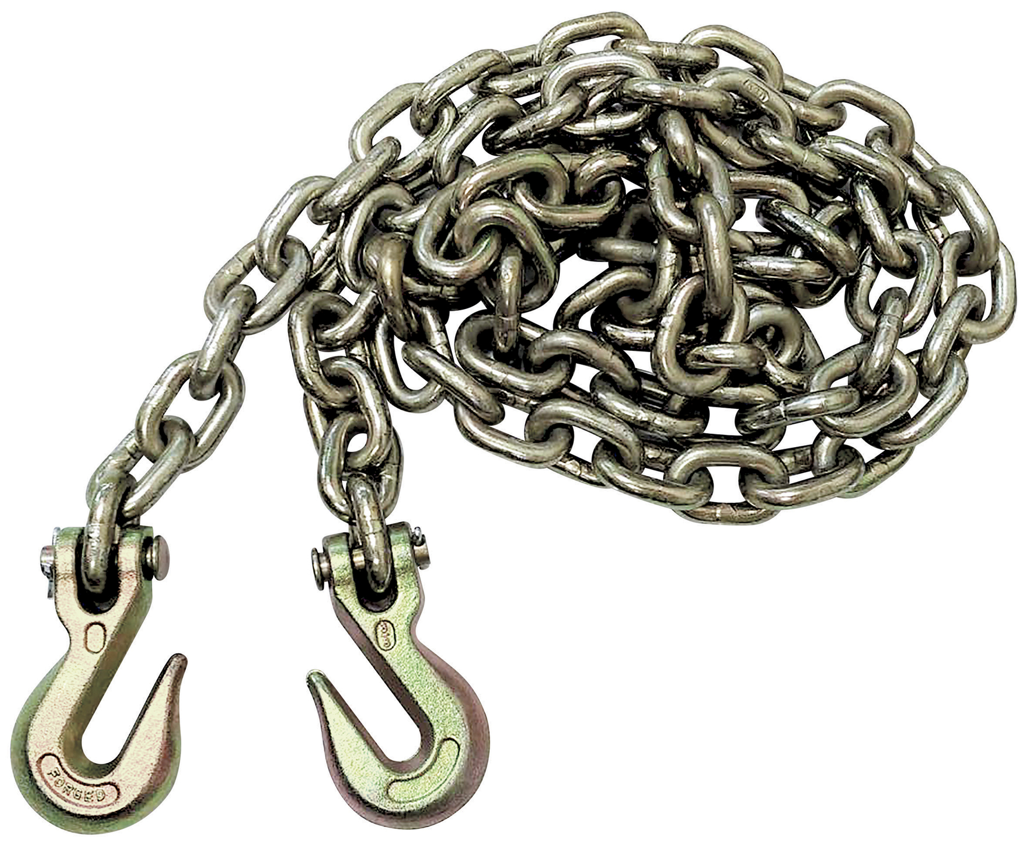 Ťažná reťaz (2.5m/10mm) a háky (x2)