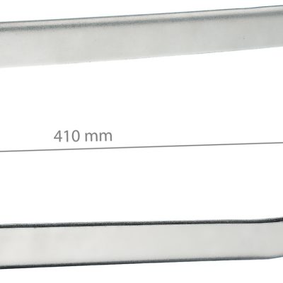 2 upínacie kliešte s plochými čeľusťami 610mm (roztvorenie 410mm)