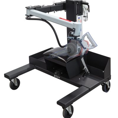 Mobilný stojan na rázový uťahovák