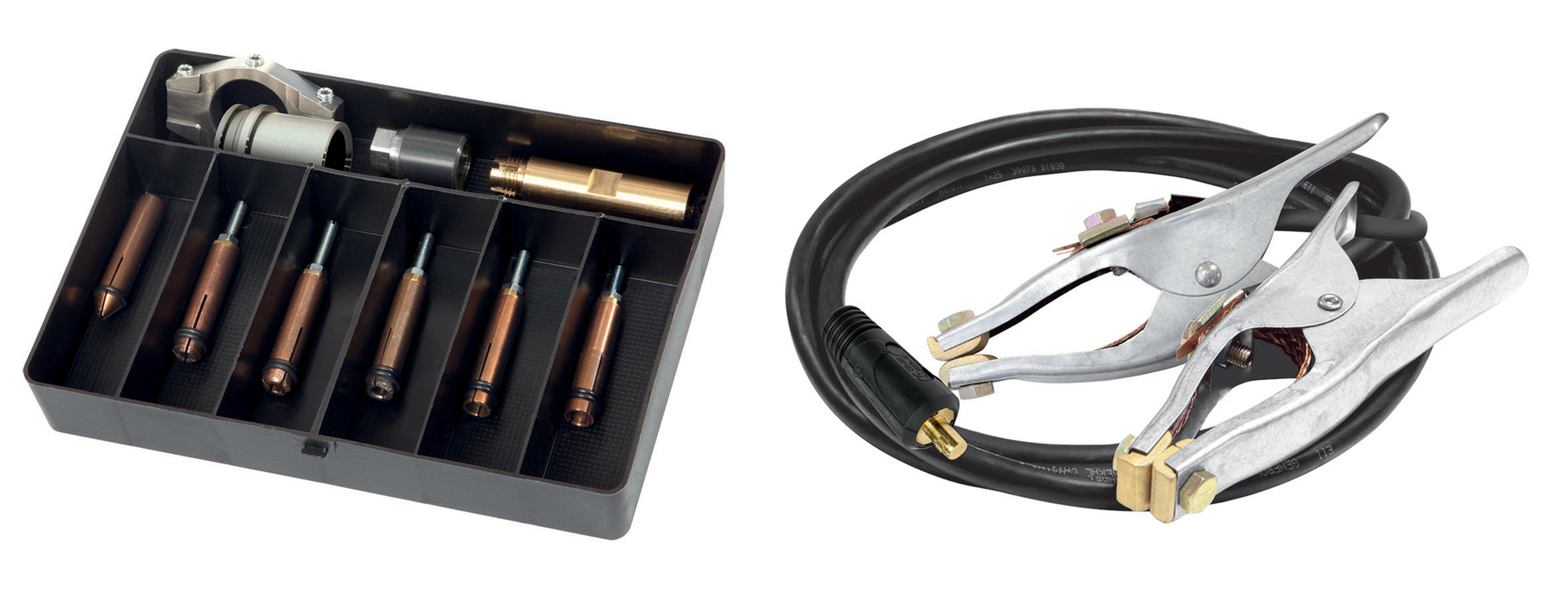 Box so spotrebným materiálom ARCPULL SPOT a závitovými skľučovadlami