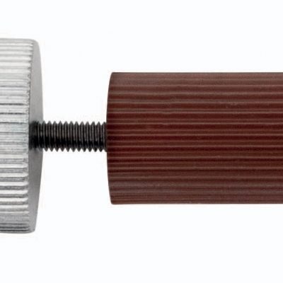 Ručné svorky na plech - hnedé (x10 / ?2.4 mm)
