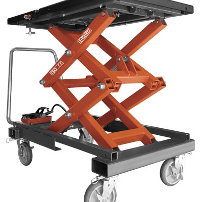 Zdvíhací stôl 1T pre batérie elektromobilov (hydropneumatické čerpadlo)