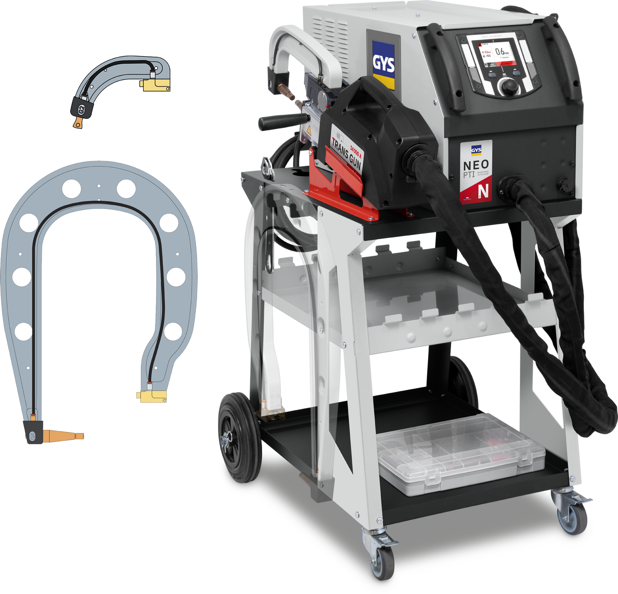 GYSPOT PTI NEO – kompletná zostava (G1+G2+G4) – 400V